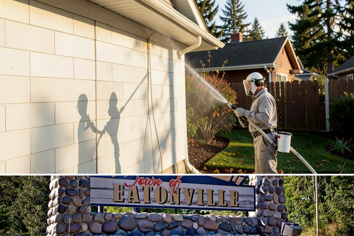Parking Garage Cleaning in Eatonville, Pierce County, WA - Garages benefit most from a thorough wash in early spring to flush out winter road salt and accumulated grime.