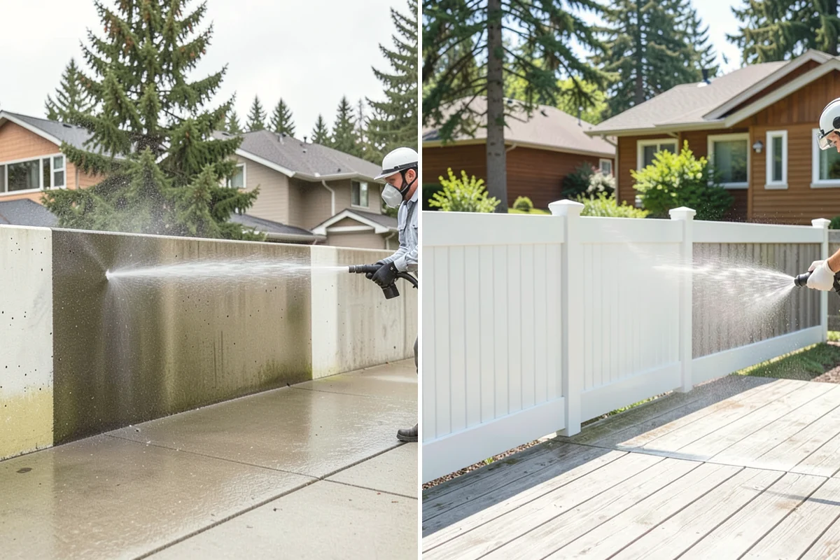 Parking Garage Cleaning in Edgewood, Pierce County, WA - Close and stage one level at a time