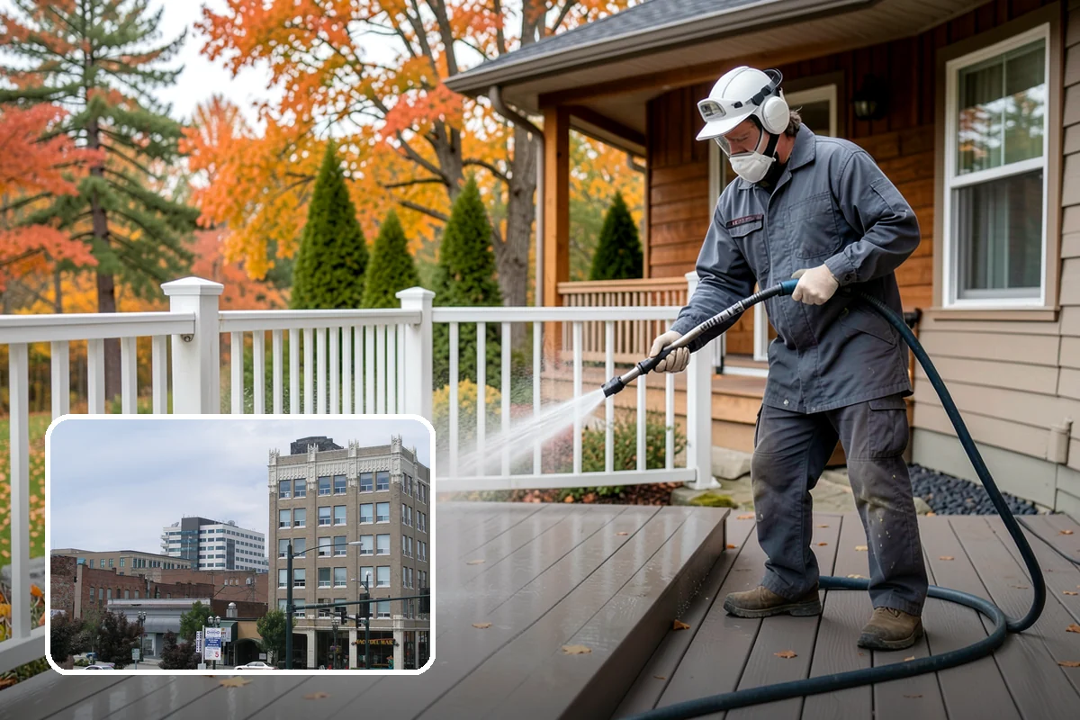 Parking Garage Cleaning in Everett, Snohomish County, WA - Removes corrosive salt and oil from decks