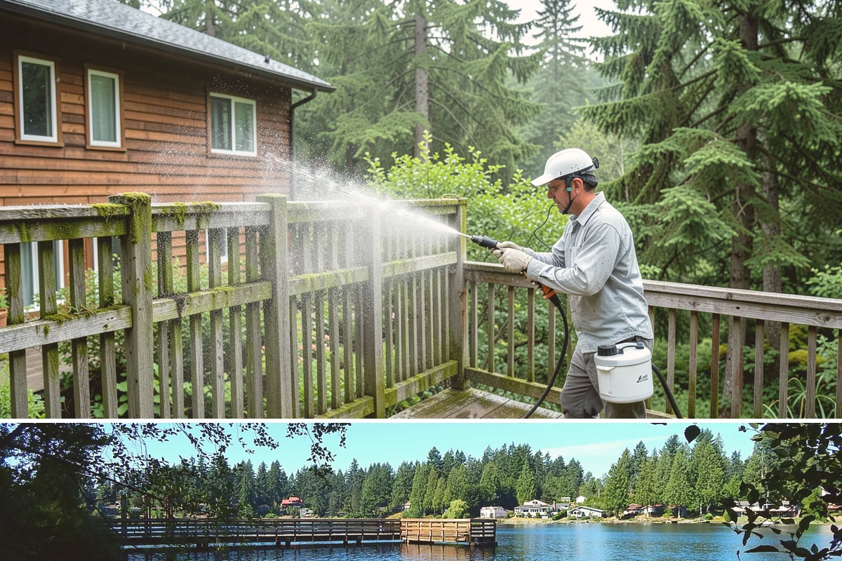 Parking Garage Cleaning in Federal Way, King County, WA - Garages benefit most from a thorough wash in early spring to flush out winter road salt and accumulated grime.