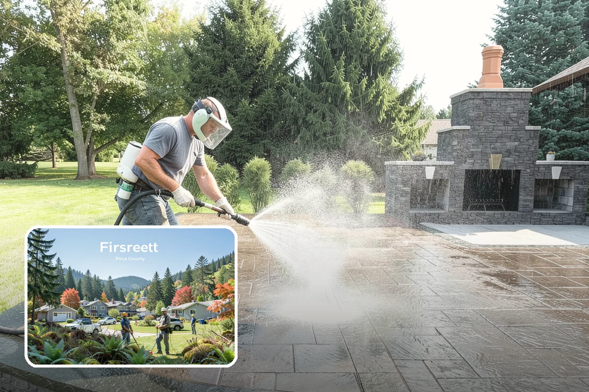 Parking Garage Cleaning in Fircrest, Pierce County, WA - Removes corrosive salt and oil from decks
