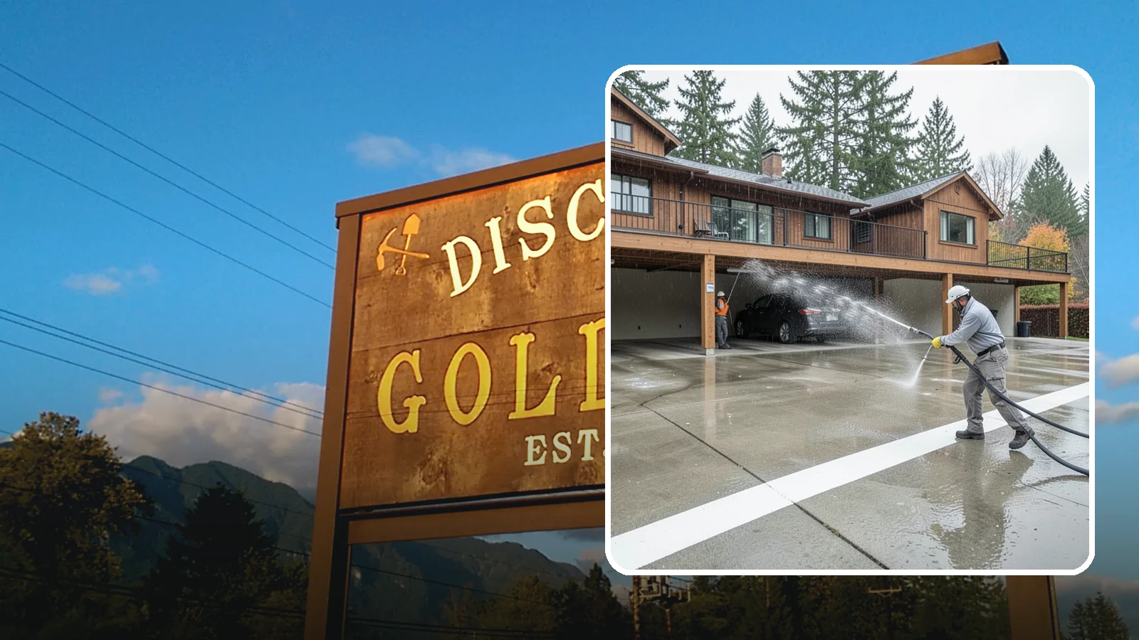 Parking Garage Cleaning in Gold Bar, Snohomish County, WA - We wash parking garage decks and stairwells in Washington to clear oil, salt, and grime from every level.