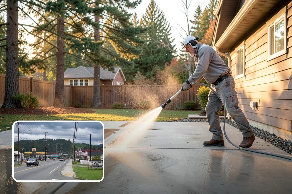 Parking Garage Cleaning in Granite Falls, Snohomish County, WA - Removes corrosive salt and oil from decks