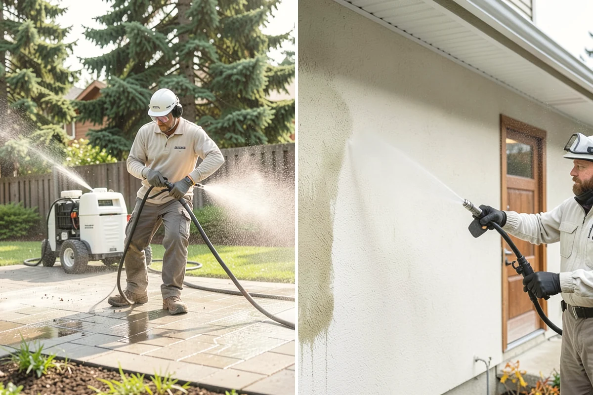 Parking Garage Cleaning in Issaquah, King County, WA - Close and stage one level at a time