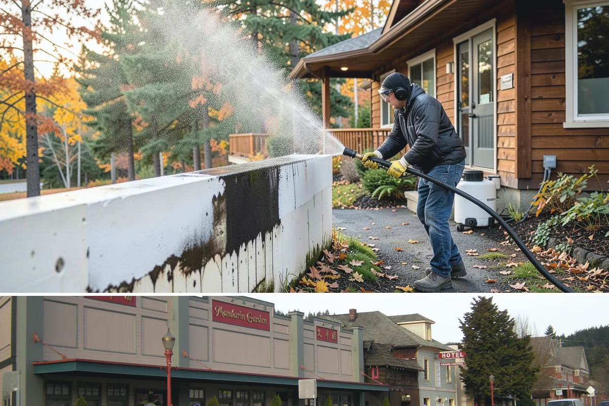 Parking Garage Cleaning in Issaquah, King County, WA - Garages benefit most from a thorough wash in early spring to flush out winter road salt and accumulated grime.