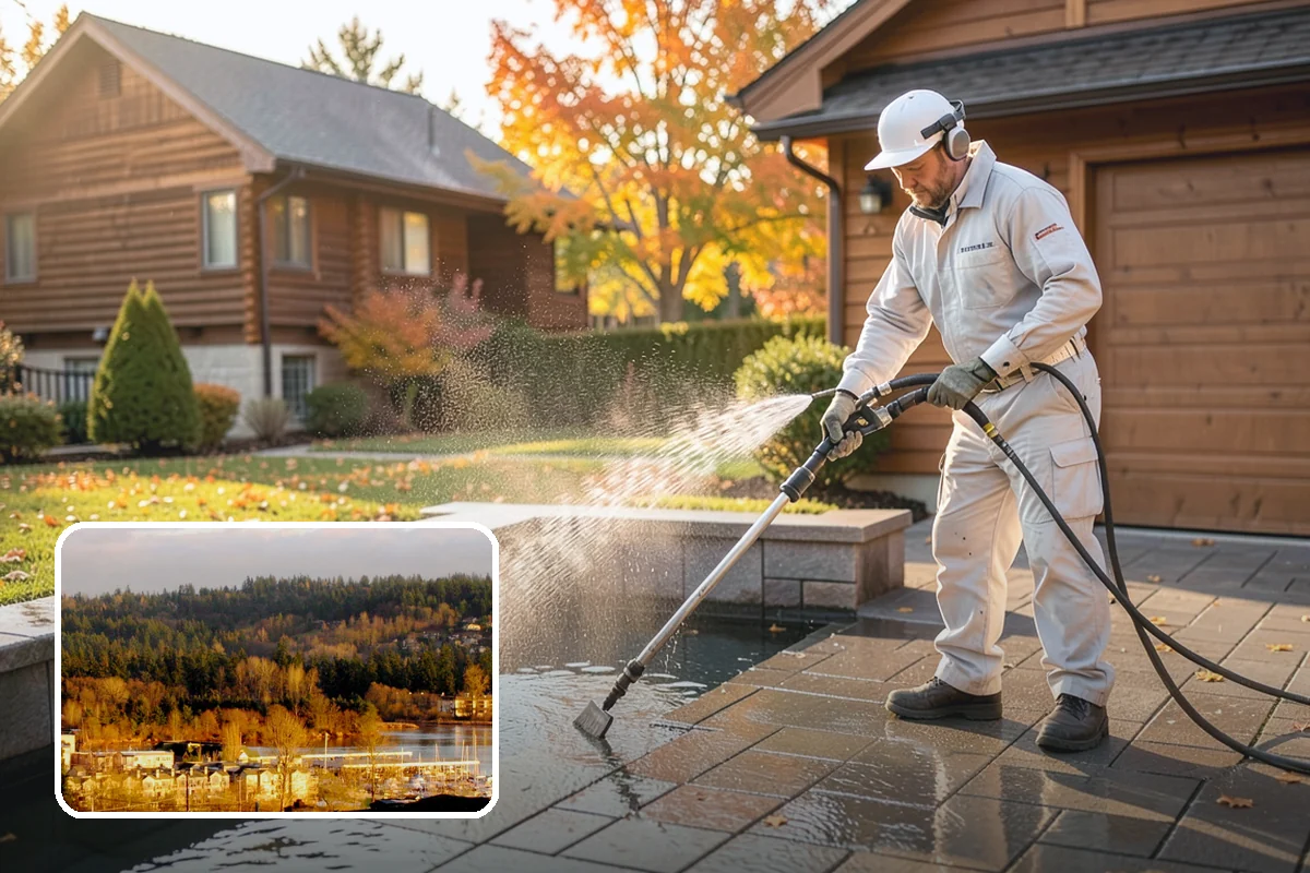 Parking Garage Cleaning in Kenmore, King County, WA - Removes corrosive salt and oil from decks