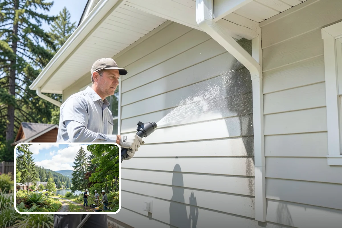 Parking Garage Cleaning in Lake Forest Park, King County, WA - Removes corrosive salt and oil from decks