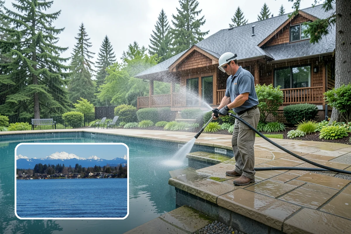 Parking Garage Cleaning in Lake Stevens, Snohomish County, WA - Removes corrosive salt and oil from decks