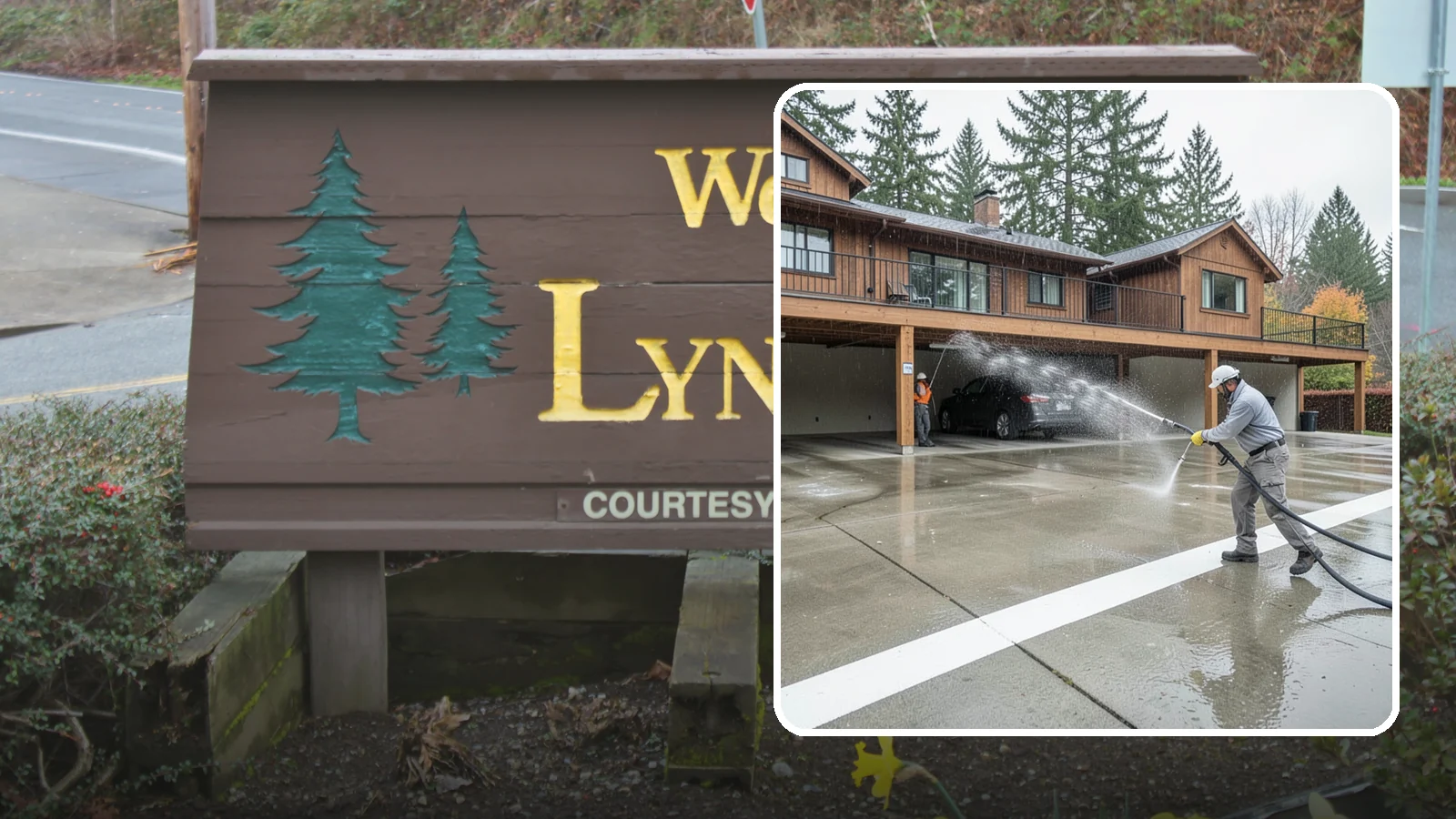 Parking Garage Cleaning in Lynnwood, Snohomish County, WA - We wash parking garage decks and stairwells in Washington to clear oil, salt, and grime from every level.