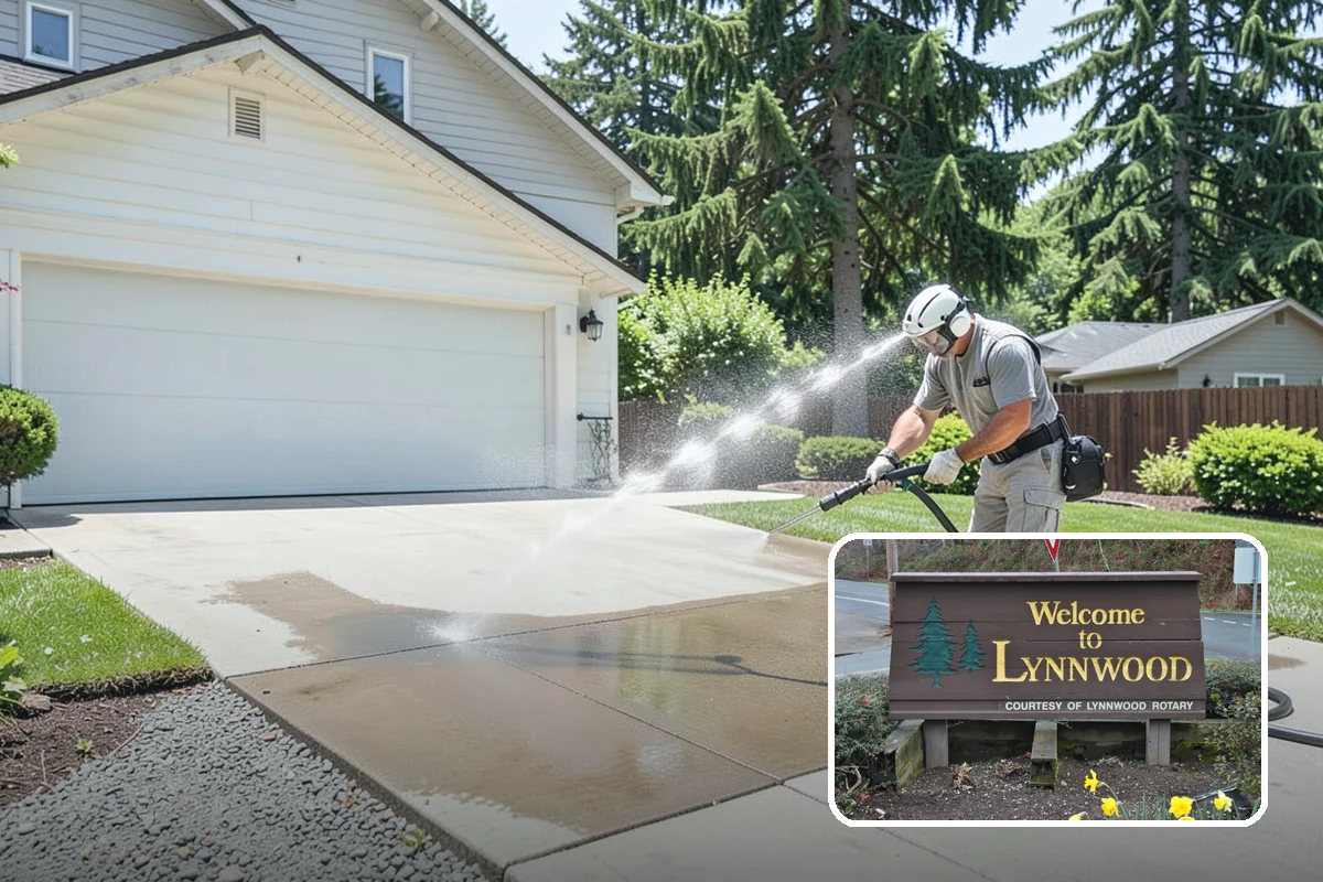 Parking Garage Cleaning in Lynnwood, Snohomish County, WA - Removes corrosive salt and oil from decks