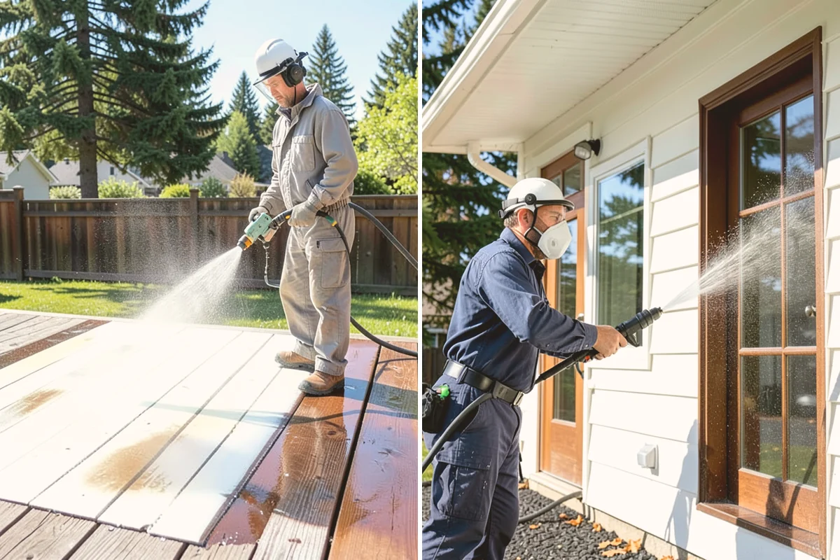Parking Garage Cleaning in Lynnwood, Snohomish County, WA - Close and stage one level at a time