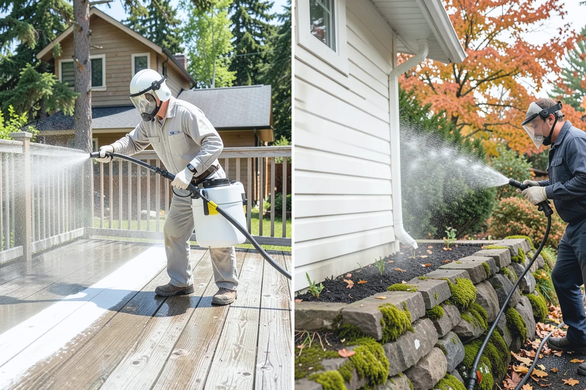 Parking Garage Cleaning in Medina, King County, WA - Close and stage one level at a time