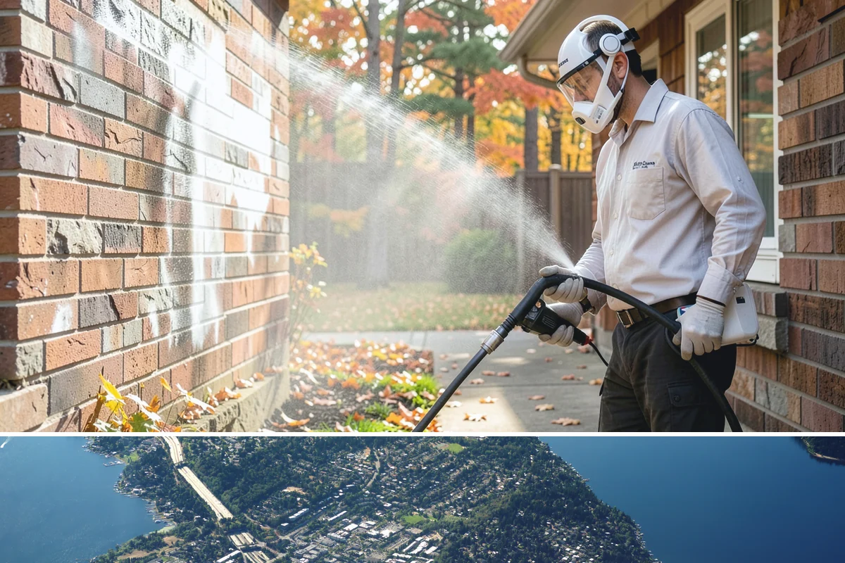 Parking Garage Cleaning in Mercer Island, King County, WA - Garages benefit most from a thorough wash in early spring to flush out winter road salt and accumulated grime.