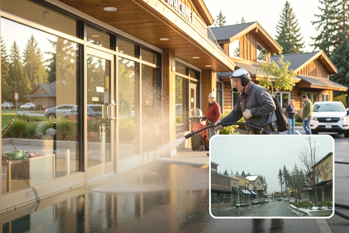 Parking Garage Cleaning in Mill Creek, Snohomish County, WA - Removes corrosive salt and oil from decks