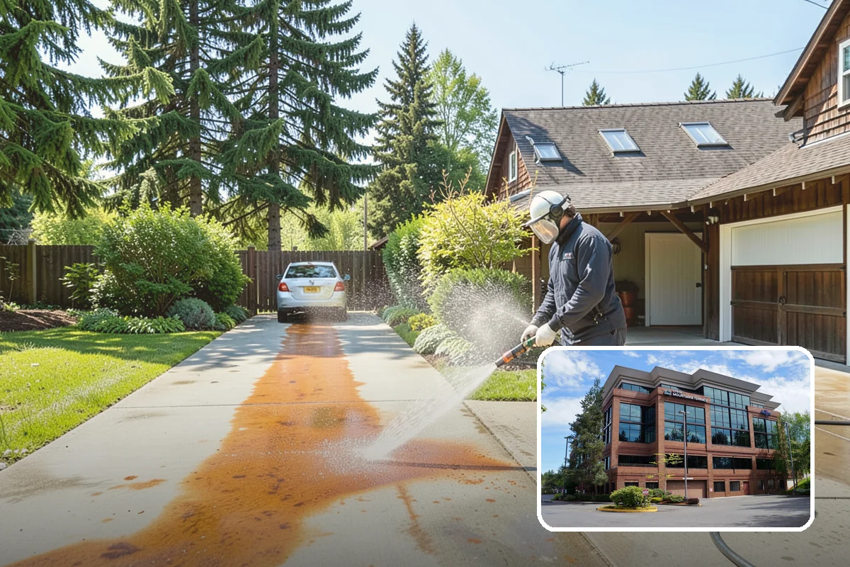 Parking Garage Cleaning in Mountlake Terrace, Snohomish County, WA - Removes corrosive salt and oil from decks