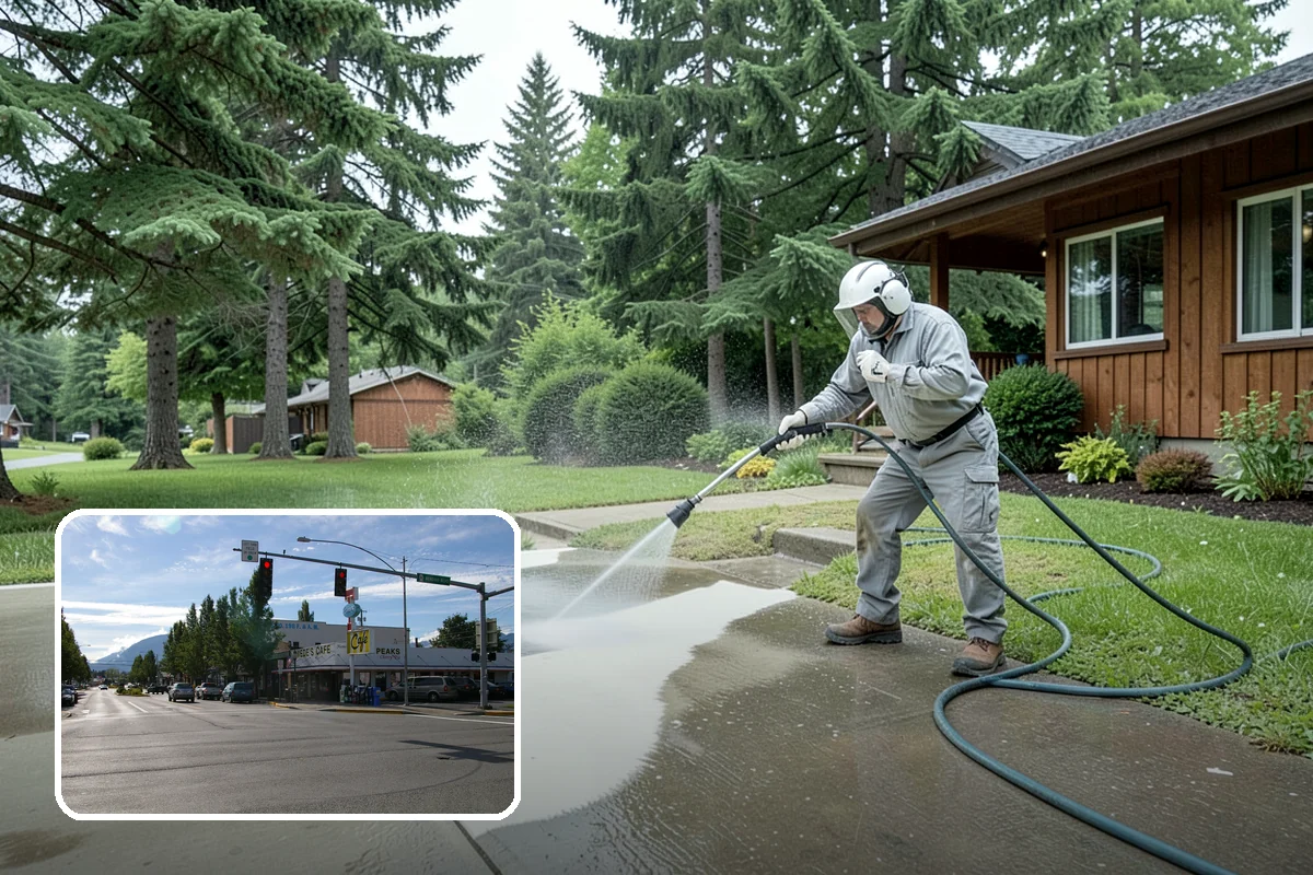 Parking Garage Cleaning in North Bend, King County, WA - Removes corrosive salt and oil from decks