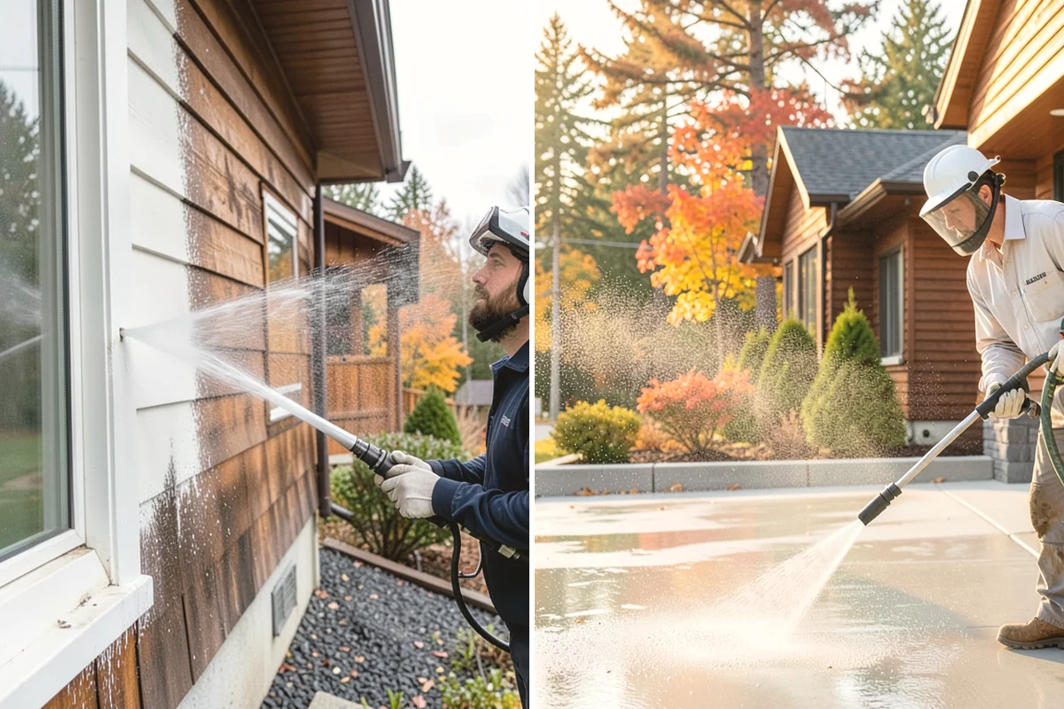 Parking Garage Cleaning in North Bend, King County, WA - Close and stage one level at a time