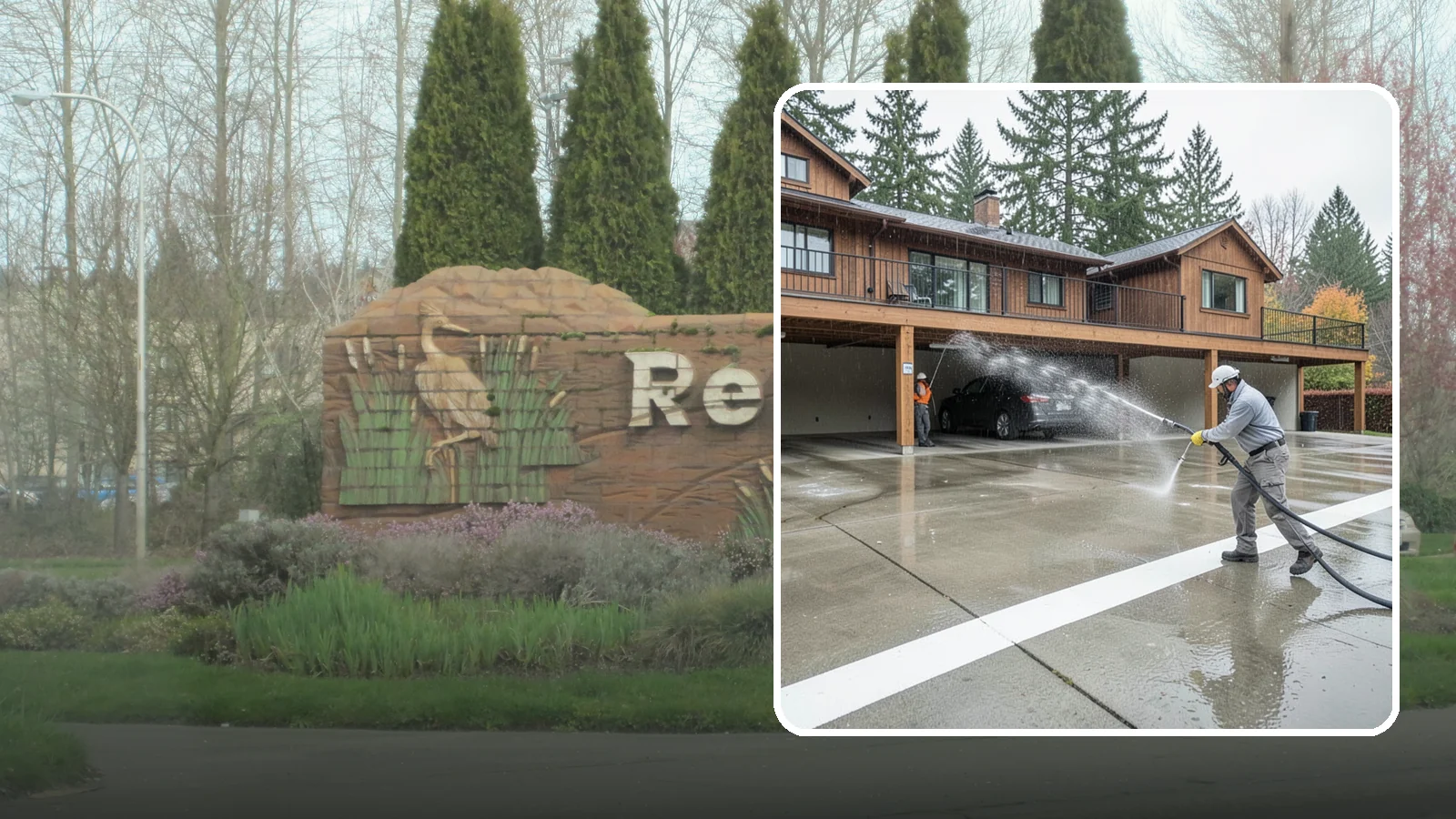 Parking Garage Cleaning in Renton, King County, WA - We wash parking garage decks and stairwells in Washington to clear oil, salt, and grime from every level.