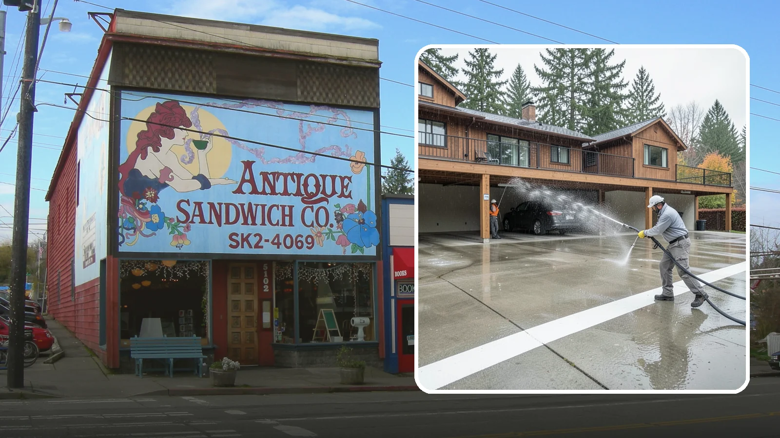 Parking Garage Cleaning in Ruston, Pierce County, WA - We wash parking garage decks and stairwells in Washington to clear oil, salt, and grime from every level.