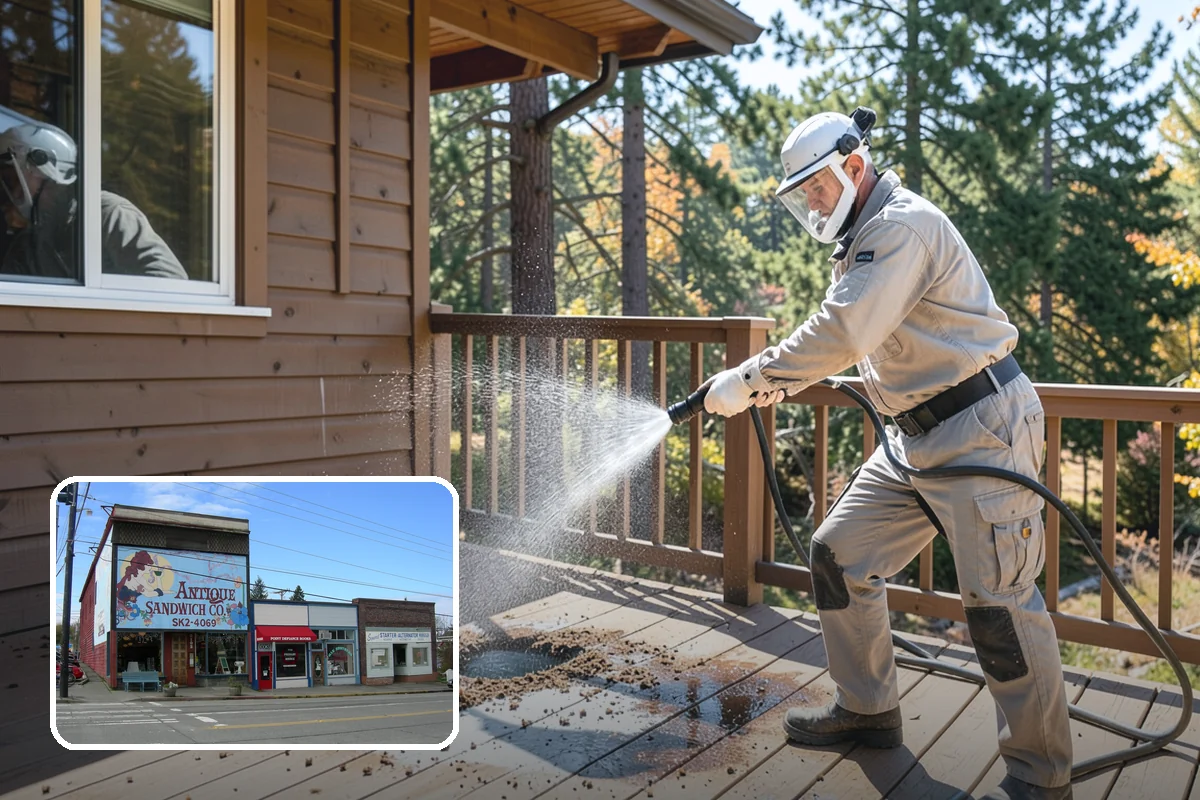 Parking Garage Cleaning in Ruston, Pierce County, WA - Removes corrosive salt and oil from decks