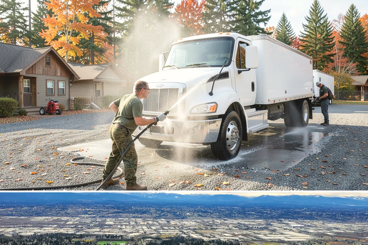 Parking Garage Cleaning in SeaTac, King County, WA - Garages benefit most from a thorough wash in early spring to flush out winter road salt and accumulated grime.