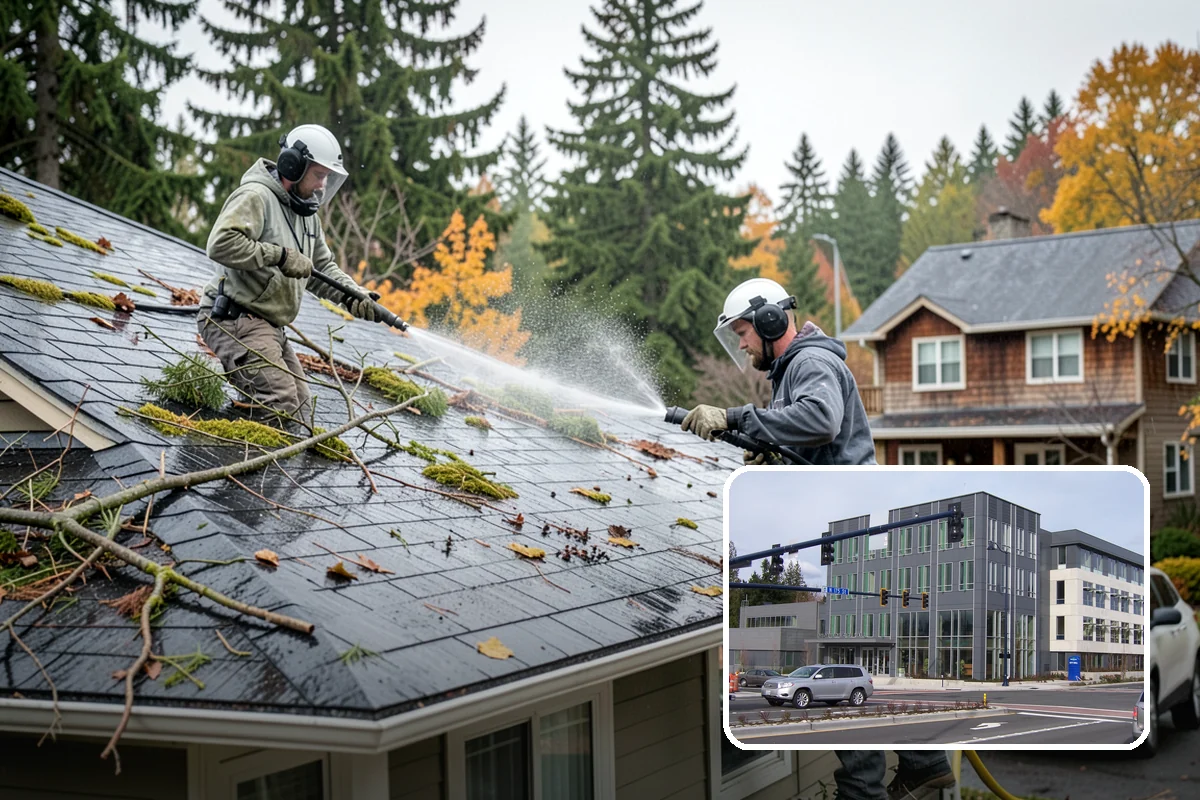 Parking Garage Cleaning in Shoreline, King County, WA - Removes corrosive salt and oil from decks