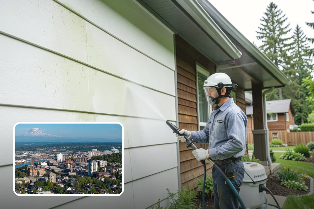 Parking Garage Cleaning in Tacoma, Pierce County, WA - Removes corrosive salt and oil from decks