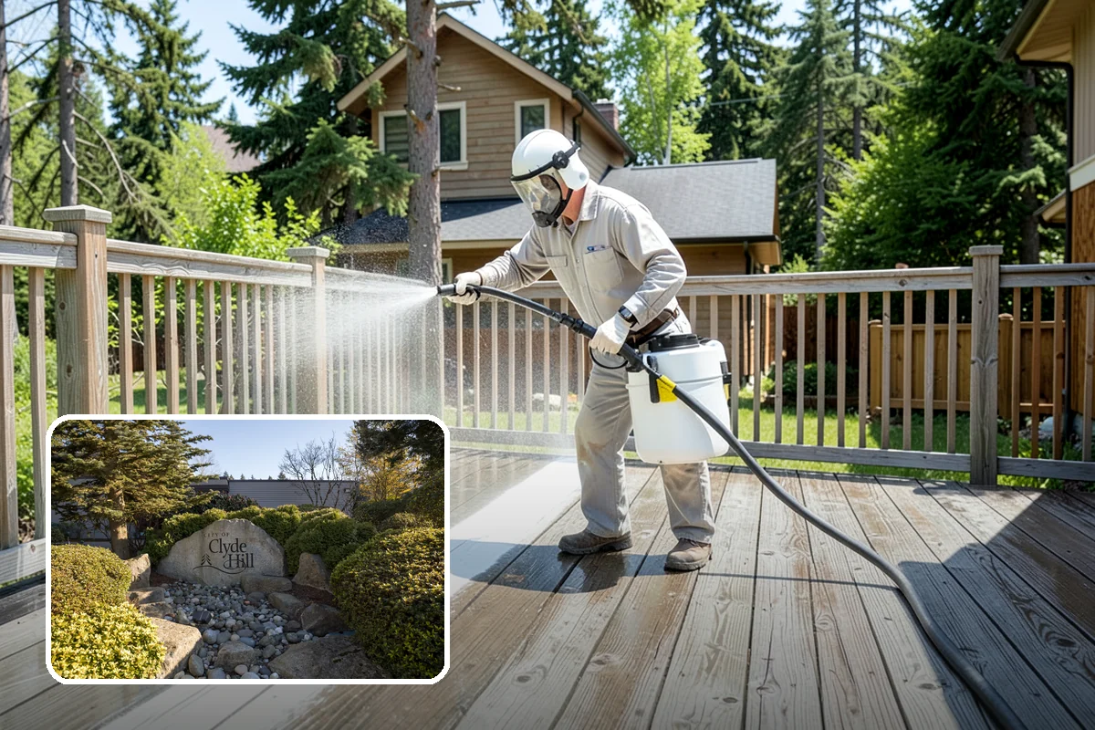 Parking Lot Cleaning in Clyde Hill, King County, WA - Restores a bright, professional first impression