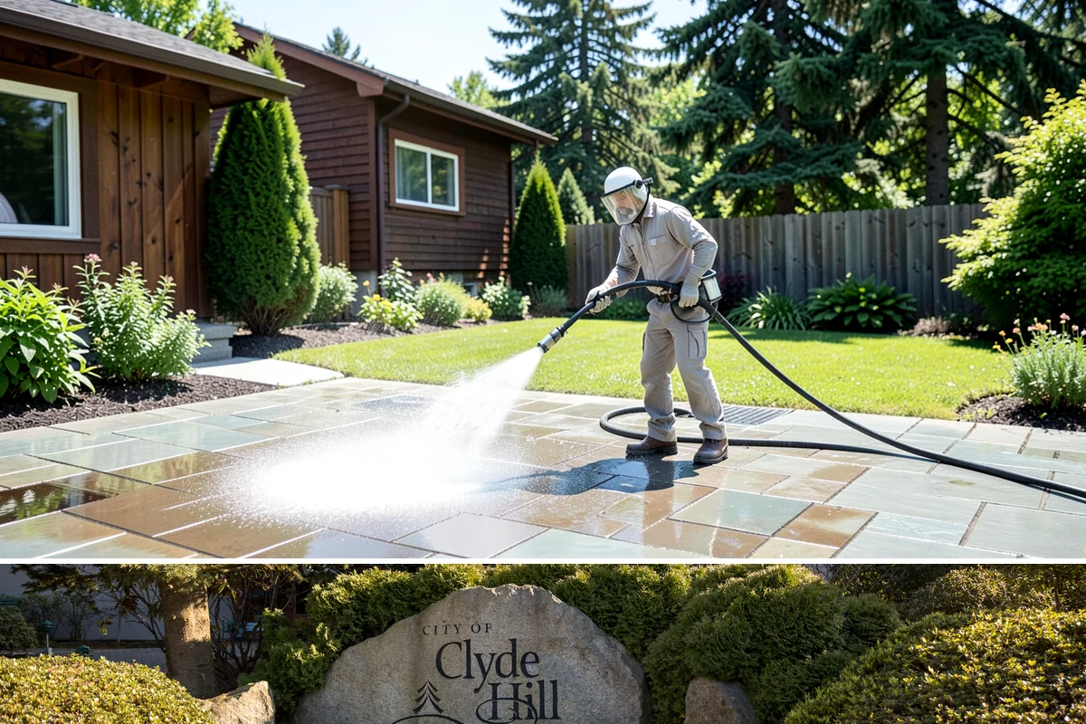 Parking Lot Cleaning in Clyde Hill, King County, WA - Full lot cleaning is ideal in late spring or summer when pavement dries fast, with high-traffic zones spot-cleaned as needed.