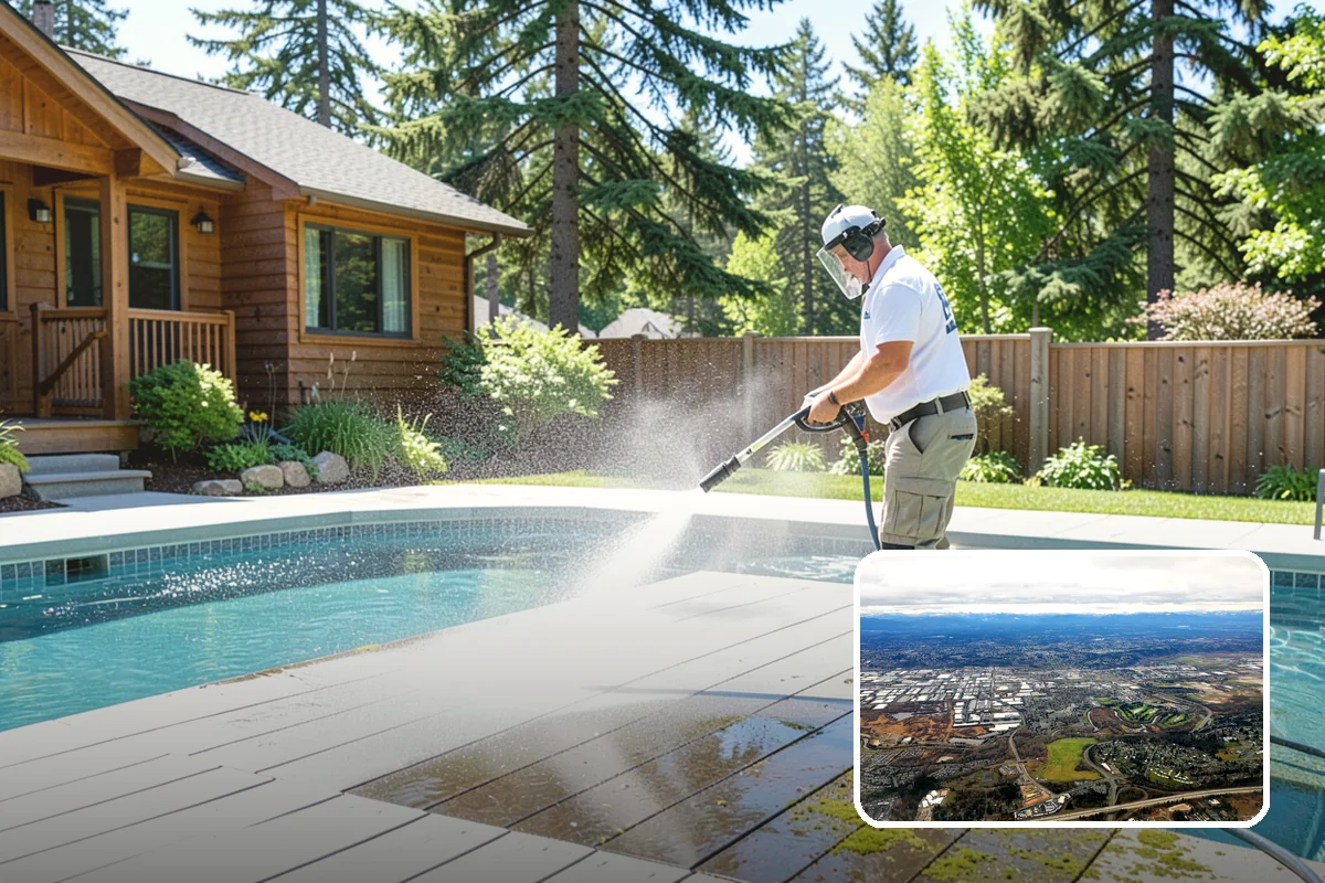 Parking Lot Cleaning in Kent, King County, WA - Restores a bright, professional first impression
