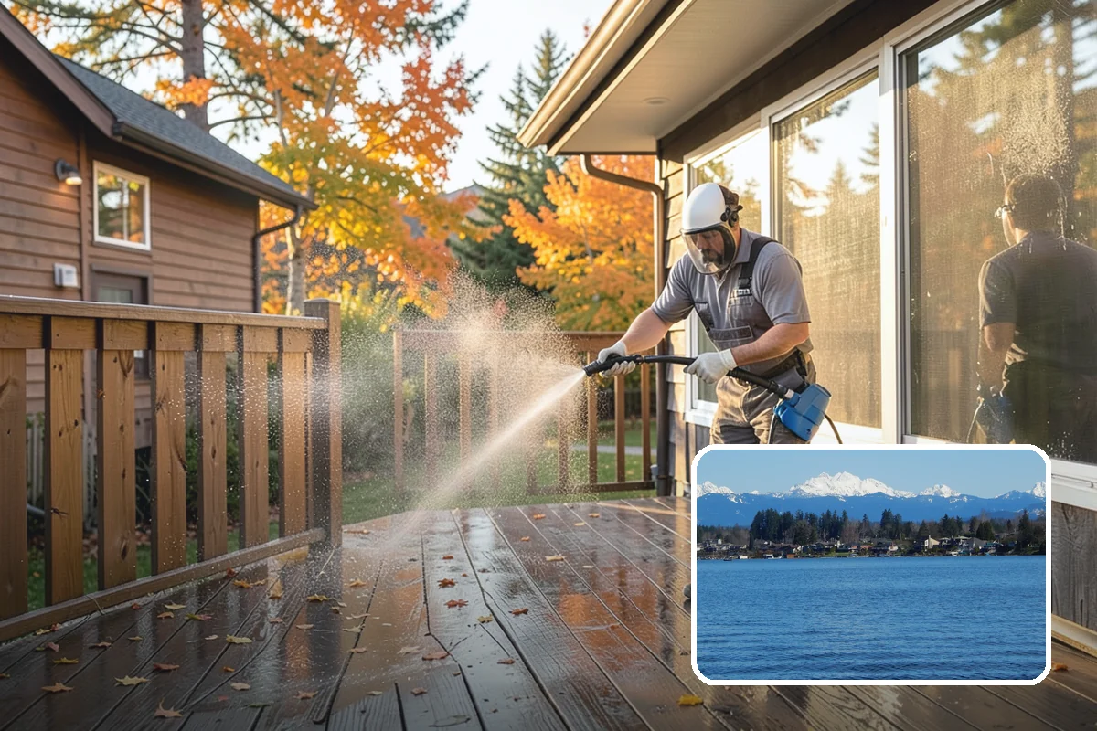Parking Lot Cleaning in Lake Stevens, Snohomish County, WA - Restores a bright, professional first impression