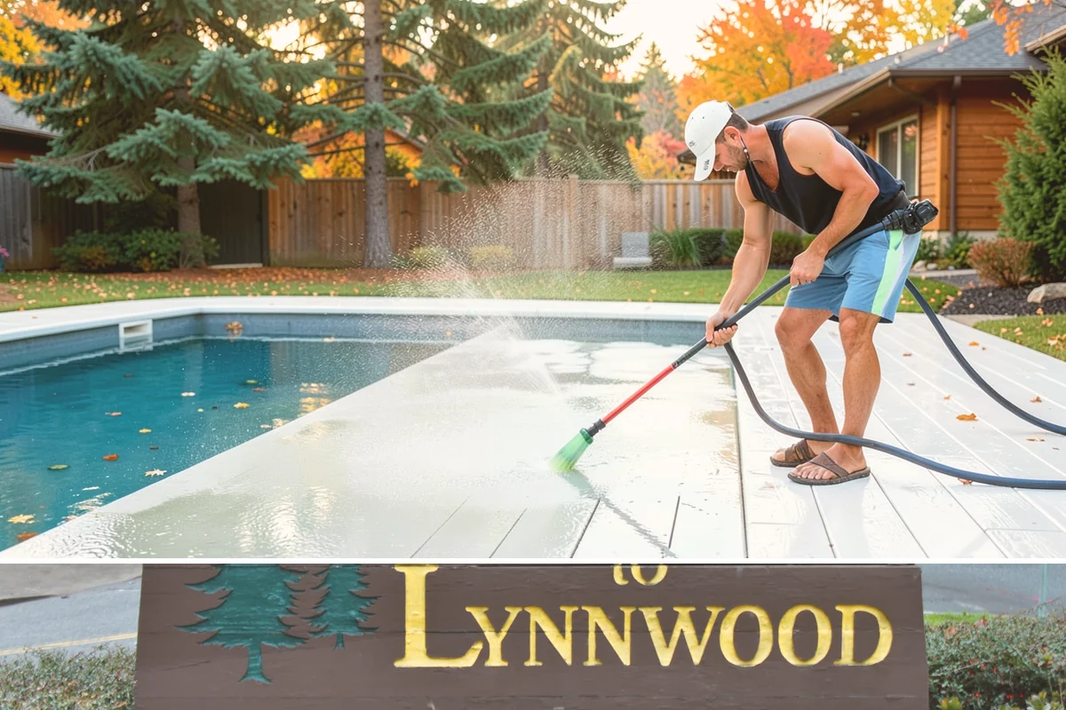 Parking Lot Cleaning in Lynnwood, Snohomish County, WA - Full lot cleaning is ideal in late spring or summer when pavement dries fast, with high-traffic zones spot-cleaned as needed.