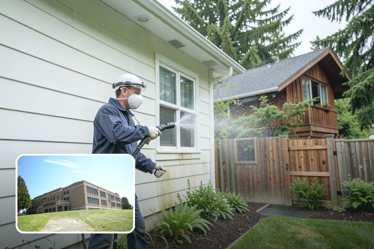 Parking Lot Cleaning in Maple Valley, King County, WA - Restores a bright, professional first impression