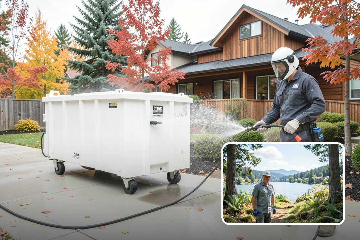 Parking Lot Cleaning in Milton, King County, WA - Restores a bright, professional first impression
