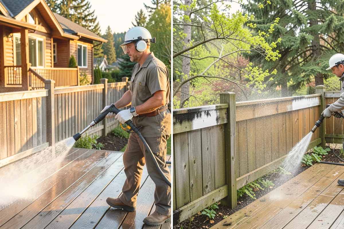 Parking Lot Cleaning in Sammamish, King County, WA - Blow and sweep the lot clear of loose debris