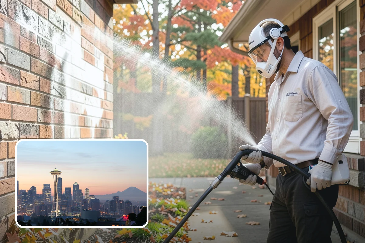 Parking Lot Cleaning in Seattle, King County, WA - Restores a bright, professional first impression