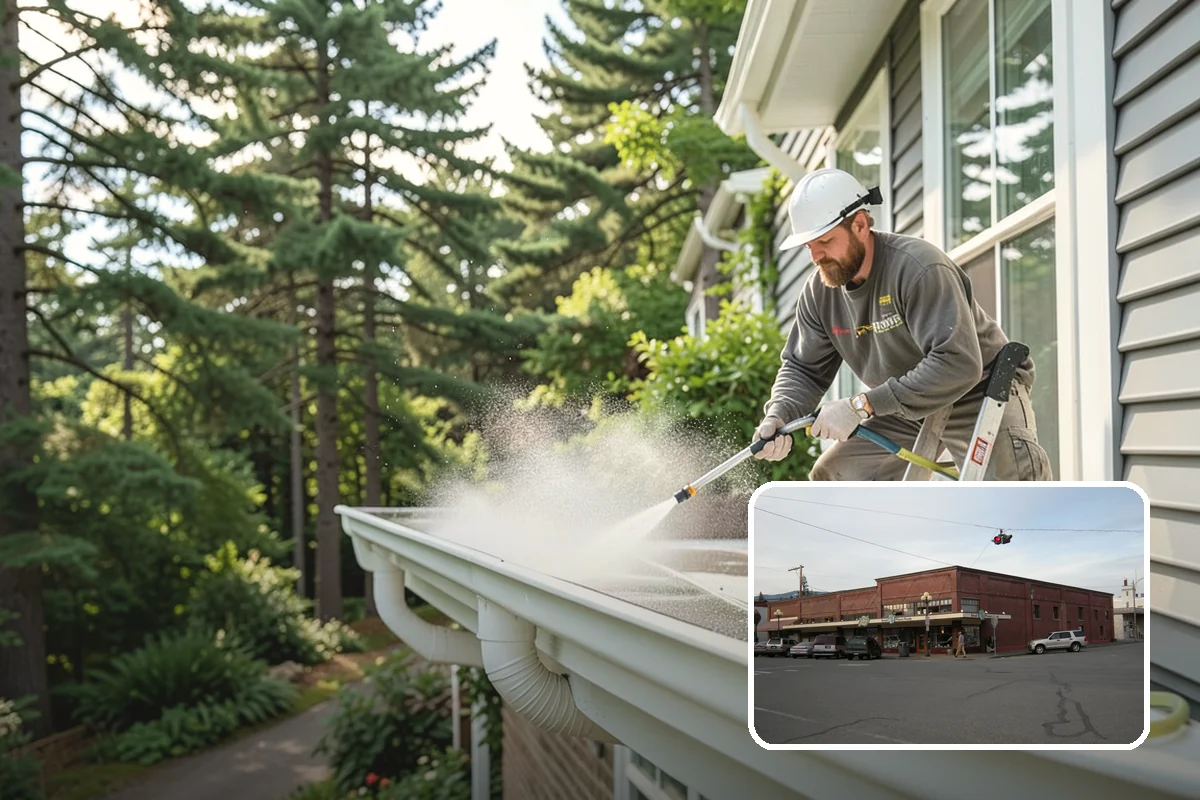 Parking Lot Cleaning in Sedro-Woolley, Skagit County, WA - Restores a bright, professional first impression