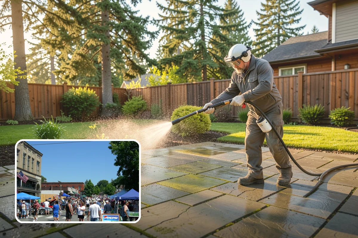 Parking Lot Cleaning in Snohomish, Snohomish County, WA - Restores a bright, professional first impression