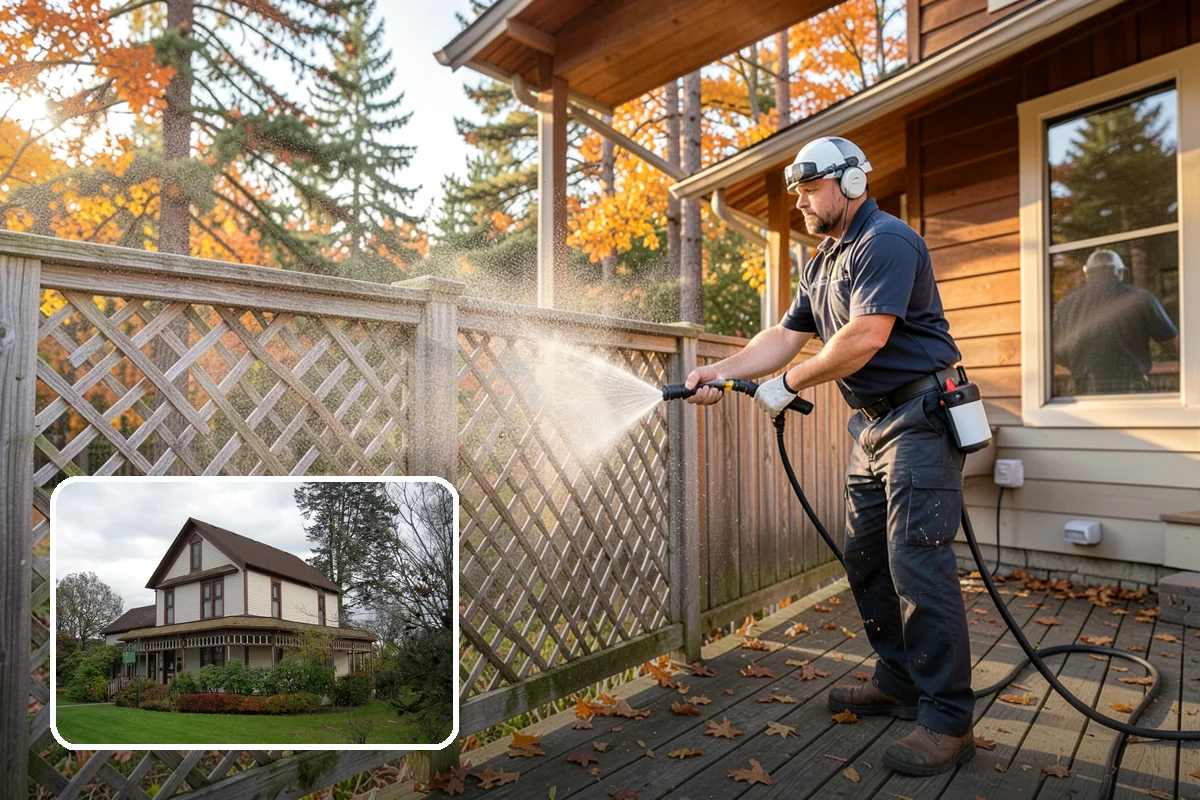 Parking Lot Cleaning in Sumner, Pierce County, WA - Restores a bright, professional first impression
