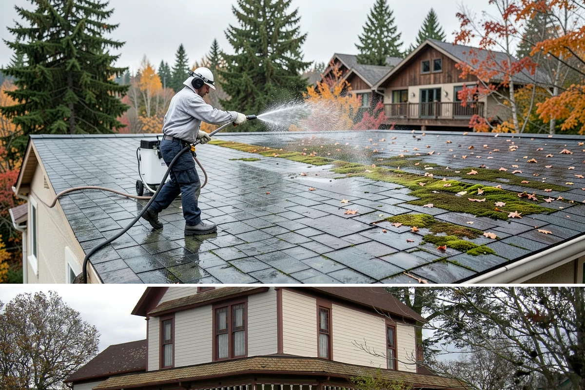 Parking Lot Cleaning in Sumner, Pierce County, WA - Full lot cleaning is ideal in late spring or summer when pavement dries fast, with high-traffic zones spot-cleaned as needed.