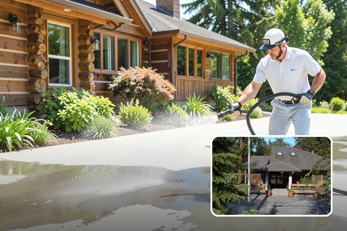 Parking Lot Cleaning in Yarrow Point, King County, WA - Restores a bright, professional first impression