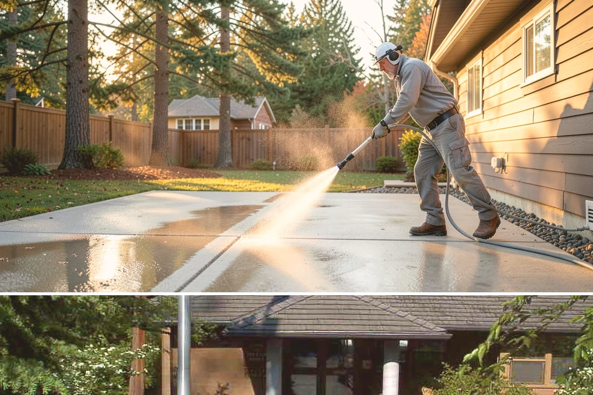 Parking Lot Cleaning in Yarrow Point, King County, WA - Full lot cleaning is ideal in late spring or summer when pavement dries fast, with high-traffic zones spot-cleaned as needed.