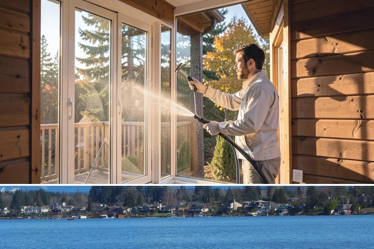 Patio Algae Removal in Lake Stevens, Snohomish County, WA - Patio algae removal is most effective from late spring through summer when surfaces can dry.