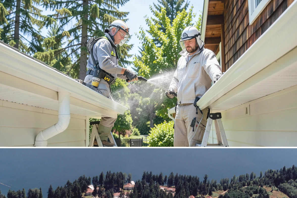 Patio Algae Removal in Lakewood, Pierce County, WA - Patio algae removal is most effective from late spring through summer when surfaces can dry.