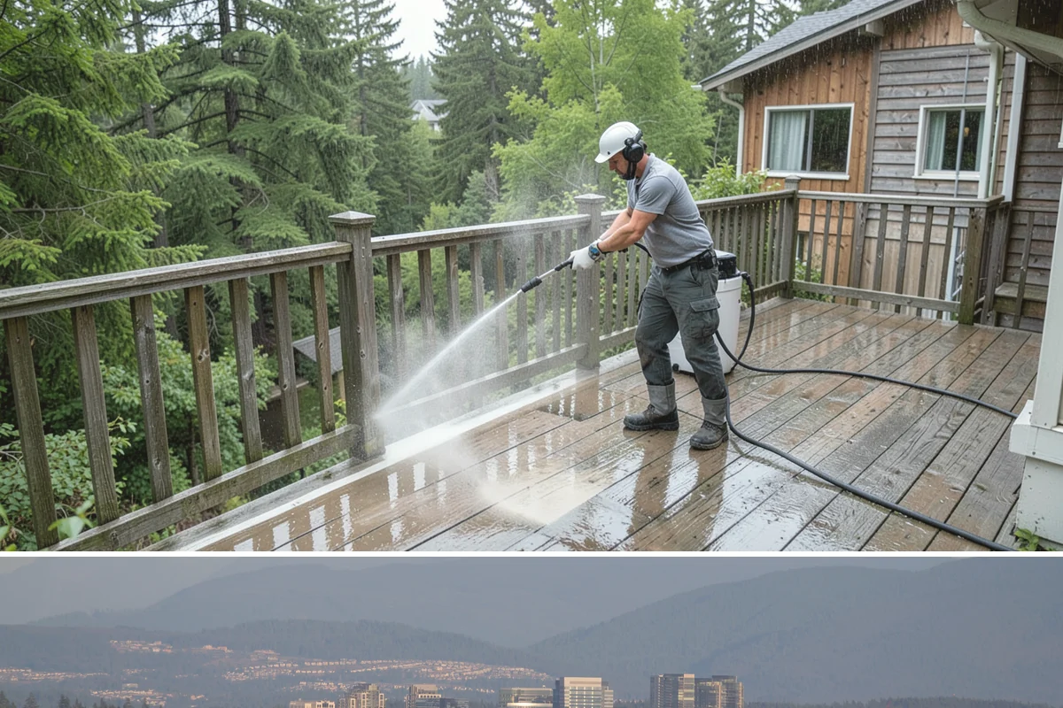 Patio Algae Removal in Medina, King County, WA - Patio algae removal is most effective from late spring through summer when surfaces can dry.