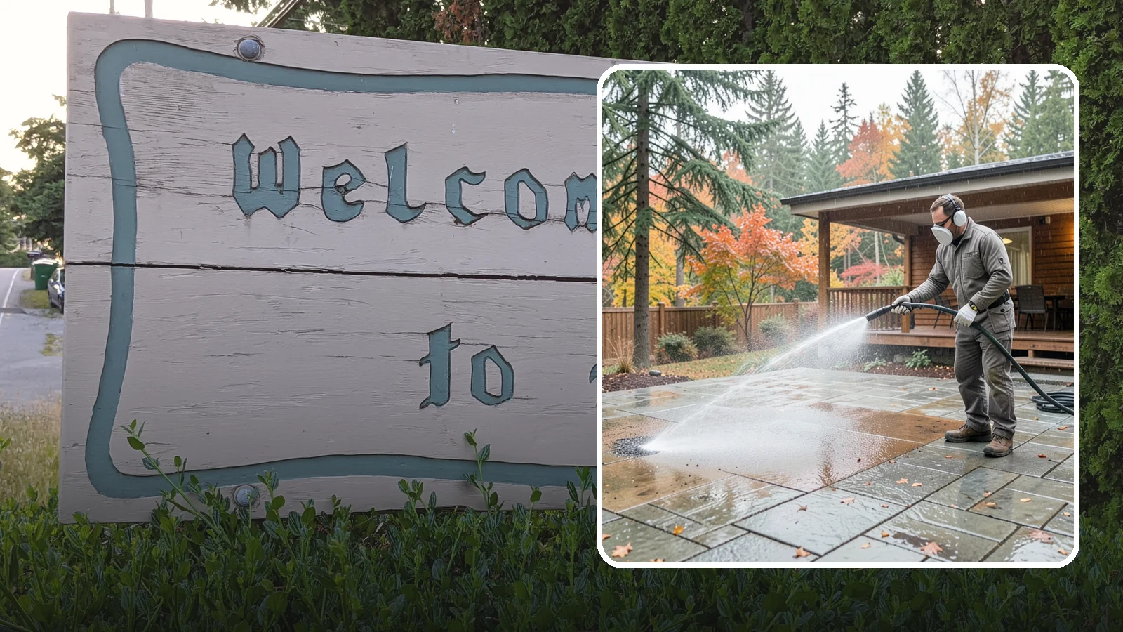 Patio Cover Cleaning in Brier, Snohomish County, WA - We wash patio covers top and bottom to remove needle debris, moss, and the drip stains that shade structures collect.