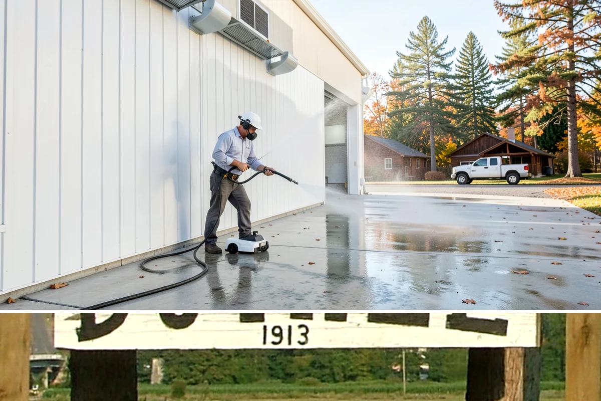 Patio Cover Cleaning in Duvall, King County, WA - Late spring cleaning clears winter debris and readies the patio cover for the outdoor entertaining season.