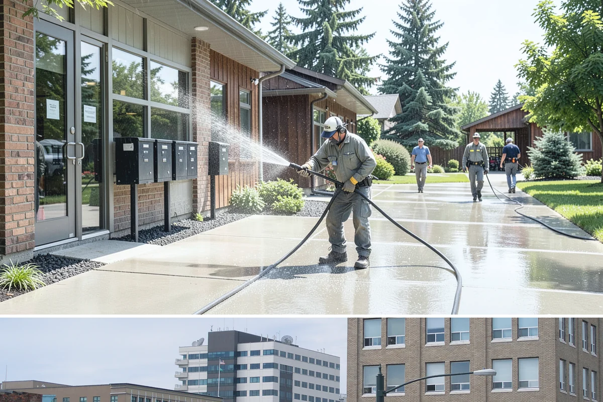Patio Cover Cleaning in Everett, Snohomish County, WA - Late spring cleaning clears winter debris and readies the patio cover for the outdoor entertaining season.