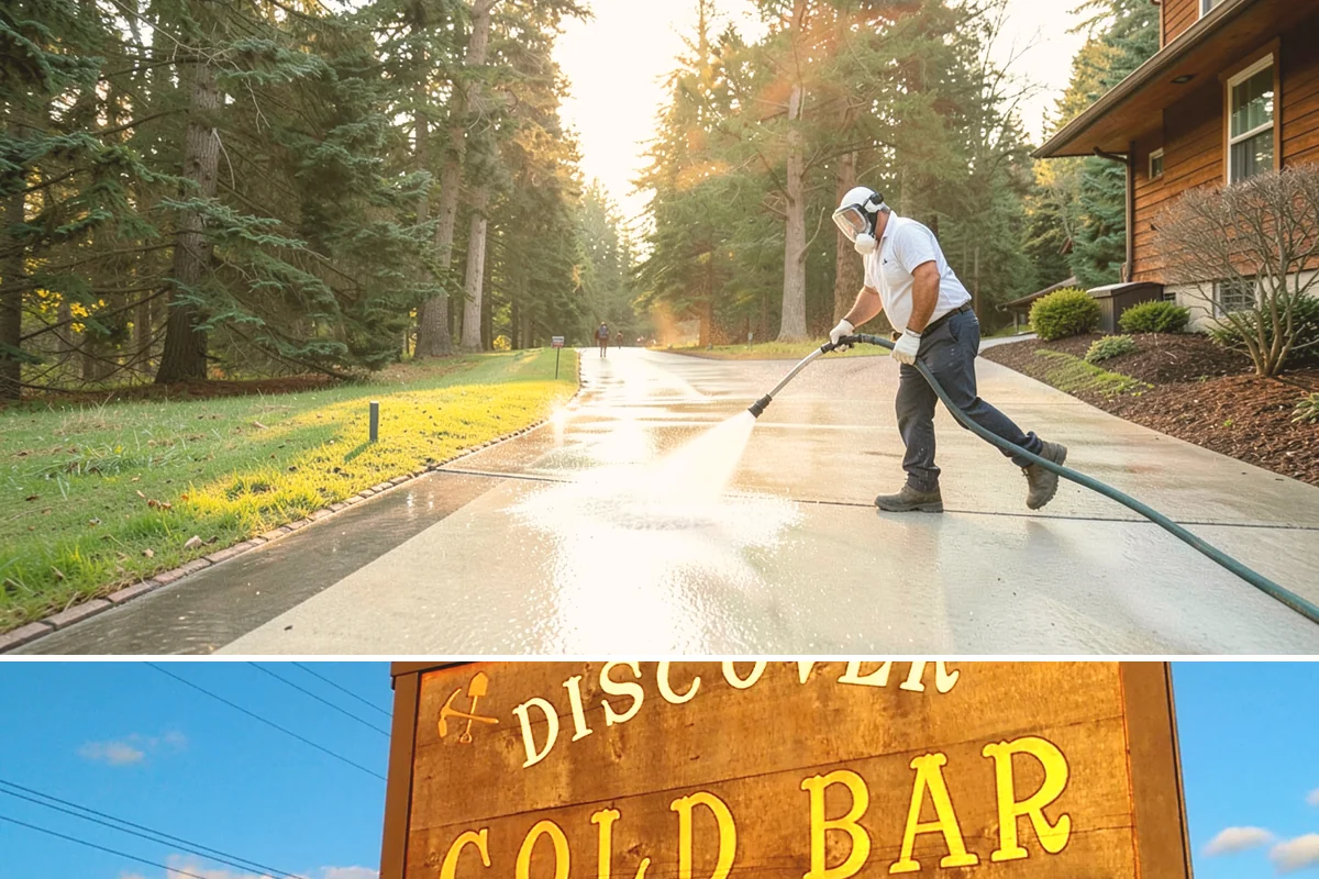 Patio Cover Cleaning in Gold Bar, Snohomish County, WA - Late spring cleaning clears winter debris and readies the patio cover for the outdoor entertaining season.