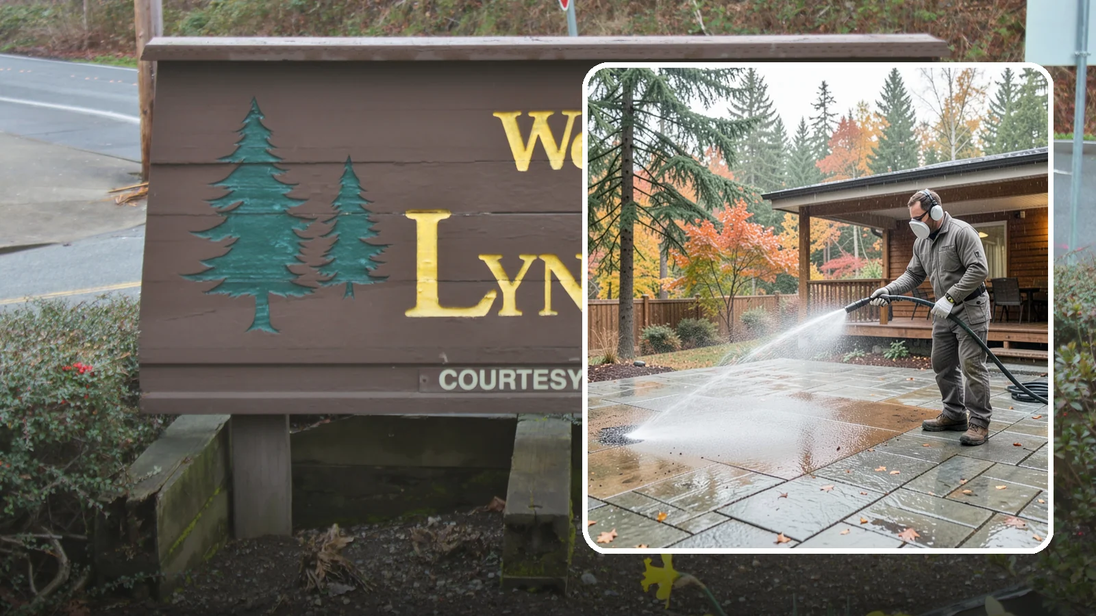 Patio Cover Cleaning in Lynnwood, Snohomish County, WA - We wash patio covers top and bottom to remove needle debris, moss, and the drip stains that shade structures collect.